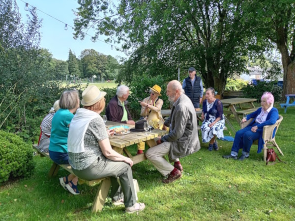 Wine Group in Community Centre August 2024